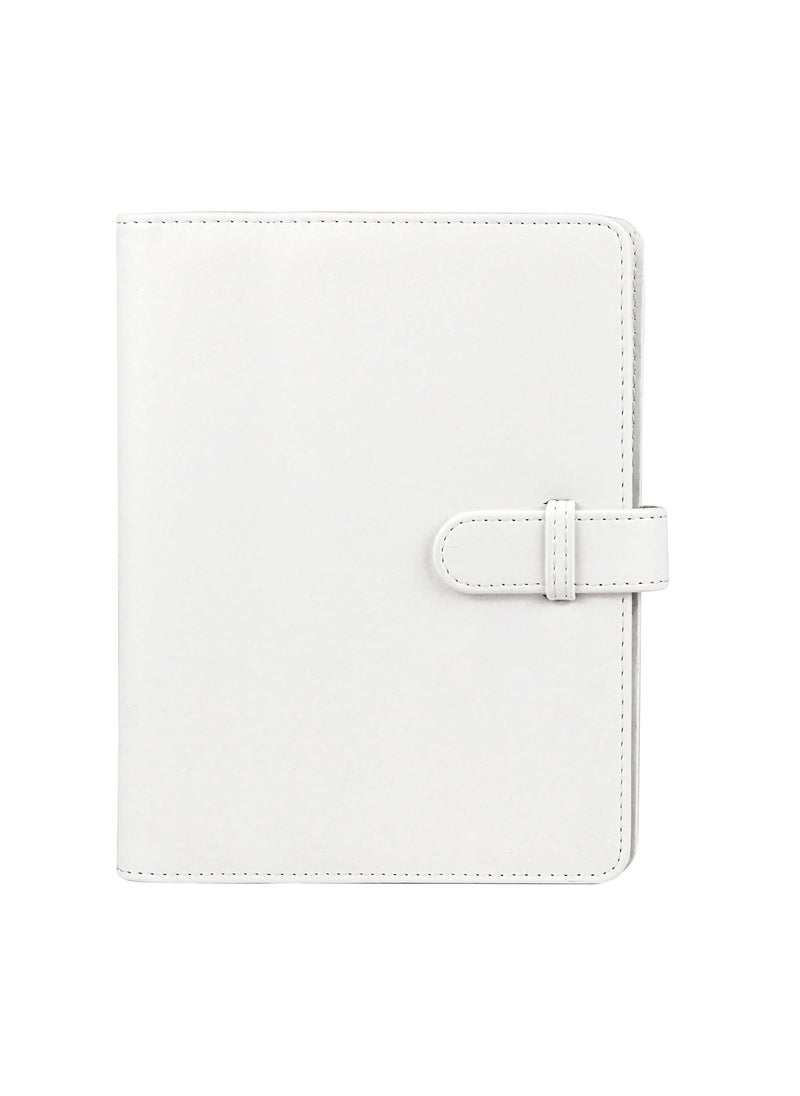ZIKKON ZIKKON 128 Pockets Lock Photo Album Compatible with Fujifilm Instax Mini 12 11 90 70 99 9 8S 8 7S Instant Camera Polaroid Snap SnapTouch PIC300 Z2300 Mint Zip Instant Camera Printer Ice White  - Image 1