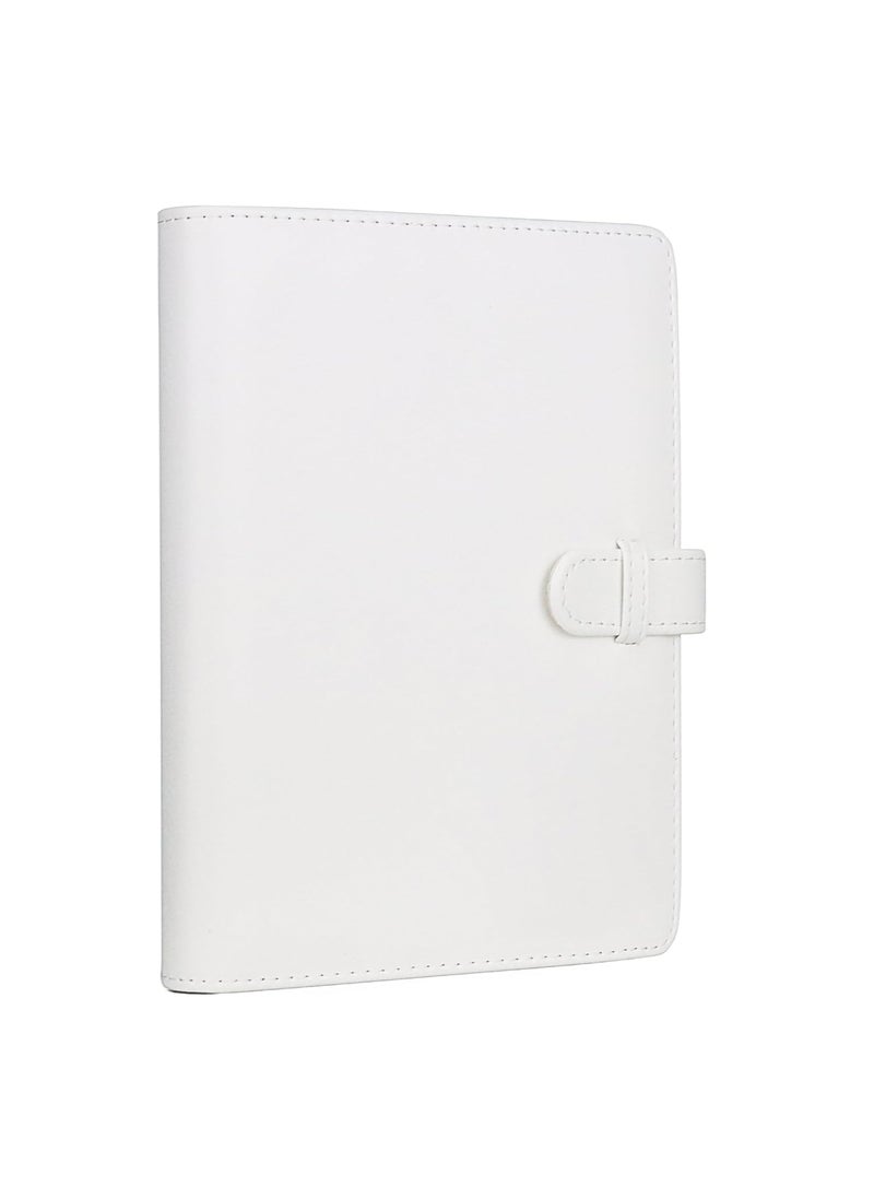 ZIKKON ZIKKON 128 Pockets Lock Photo Album Compatible with Fujifilm Instax Mini 12 11 90 70 99 9 8S 8 7S Instant Camera Polaroid Snap SnapTouch PIC300 Z2300 Mint Zip Instant Camera Printer Ice White  - Image 4