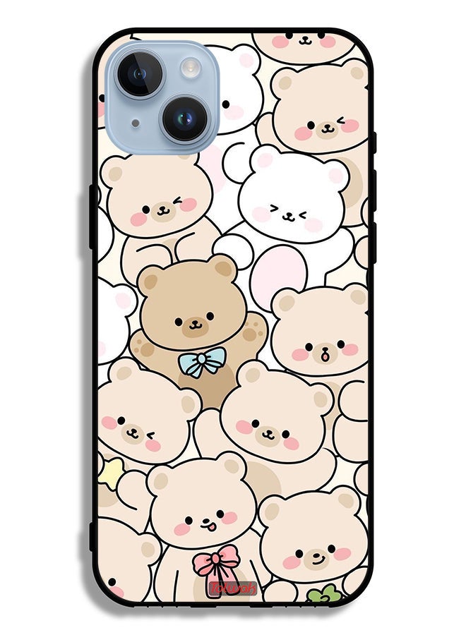 Tolwak Apple iPhone 14 Plus Protective Case Bears Pattern - Image 2