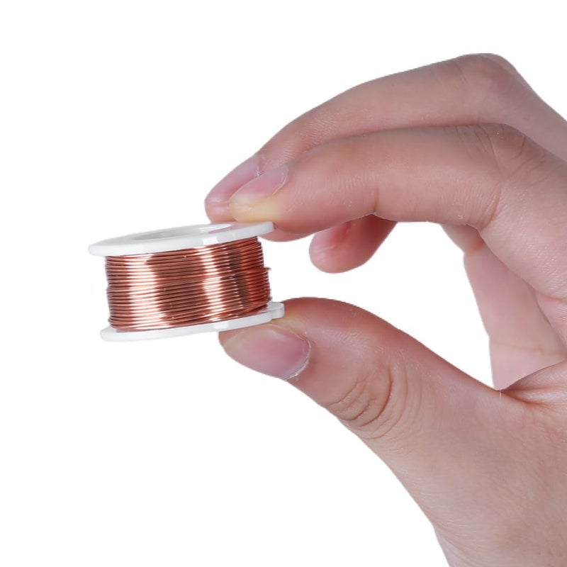 DONGKER 10m Magnet Wire 0.5mm Enameled Copper Wire Magnetic Coil Winding for Making Electromagnet Motor Model - Image 2