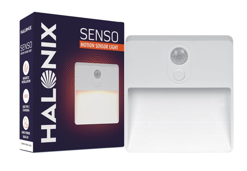 Halonix Senso Multicolor Motion Sensor Light | Led Rechargeable Night Lamp with Motion Sensor | Type-C Charging | Magnetic & Wireless Installation | Pack of 1 - Image 5