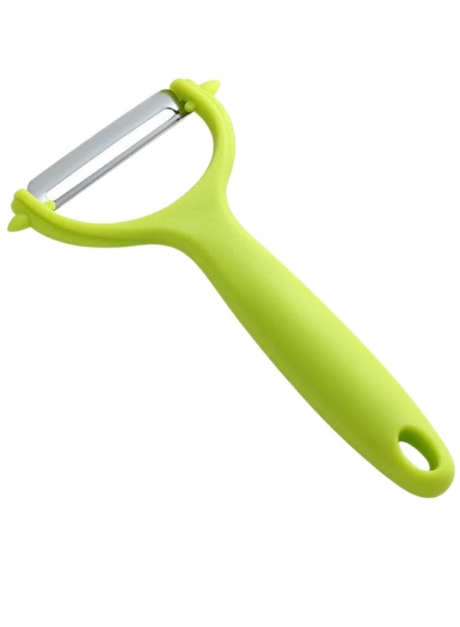 Happy Home 1pcs Peelers for Potato, Vegetable, Apple Peelers for kitchen Original Vegetable Peeler Carbon Steel Blade(Stainless Steel)) - Image 1