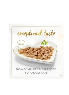 Fancy Feast Fancy Feast (Pack of 24) Purina Grilled Chicken & Beef Wet Cat Food 85g  - Image 5