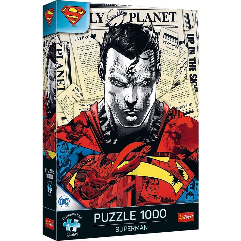Trefl - Puzzle Premium Plus Quality Superman ( 1000 pcs. ) - 10884 - Image 1