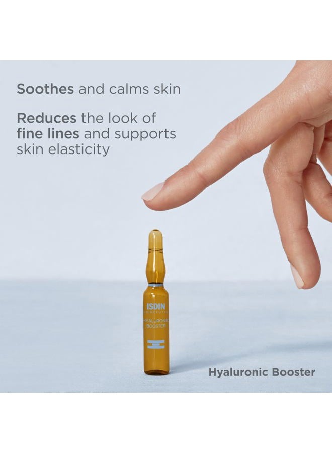 ISDIN إيسدينسيوتيكس مكثف حمض الهيالورونيك ومعزز الببتيد - سيروم للوجه في أمبولات، 0.06 أونصة سائلة × 10 أمبولات - Image 4
