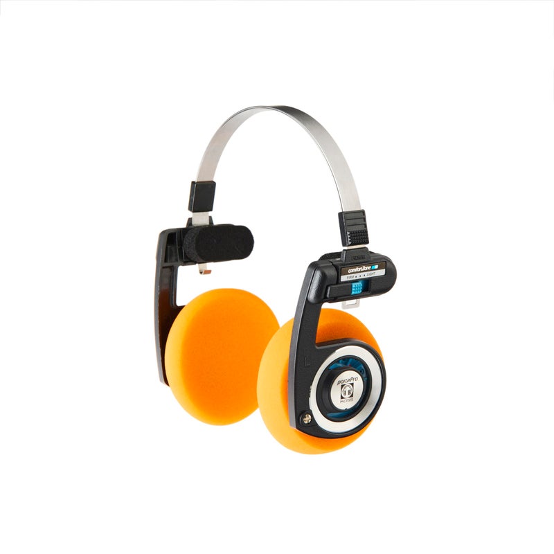 YAXI EARPADS for Koss PORTAPRO 2Pairs (Grey+Orange) - Image 4
