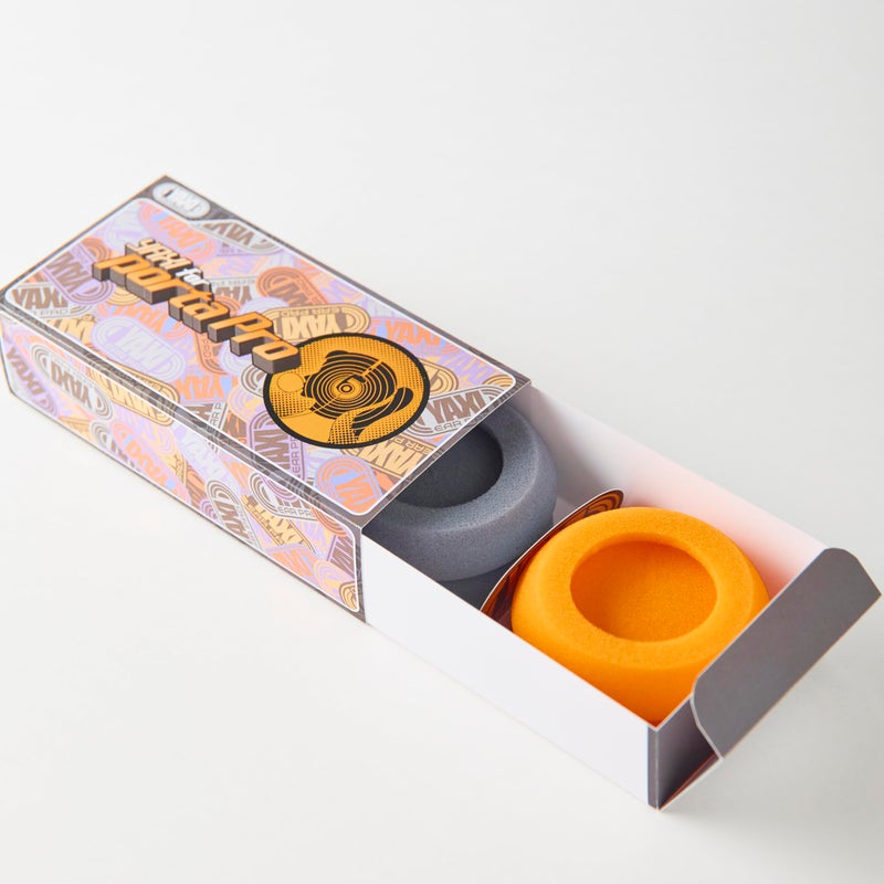 YAXI EARPADS for Koss PORTAPRO 2Pairs (Grey+Orange) - Image 1