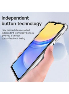 Generic Case Compatible with Samsung Galaxy A15 5G / 4G 6.5-Inch Case Crystal Clear Soft TPU Gel Case Flexible Silicone Anti-Scratch Transparent TPU Cover - Clear  - Image 3