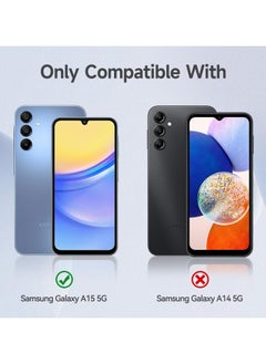Generic Case Compatible with Samsung Galaxy A15 5G / 4G 6.5-Inch Case Crystal Clear Soft TPU Gel Case Flexible Silicone Anti-Scratch Transparent TPU Cover - Clear  - Image 4