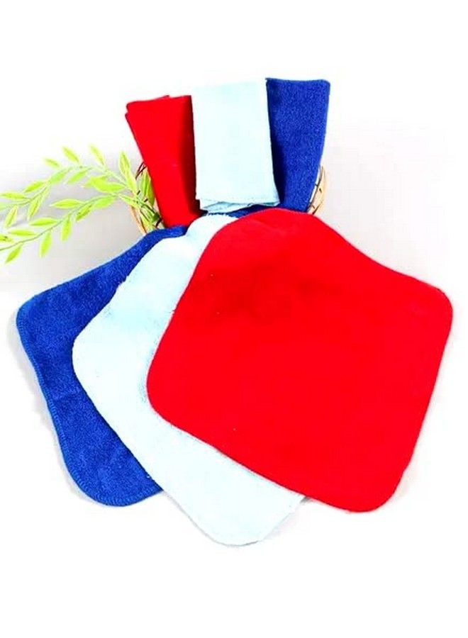 Small Size Face Hanky Towel;Extra Soft & Super Absorbent Handkerchief Towels For Kids & Newborn Babies (Pack Of 3)