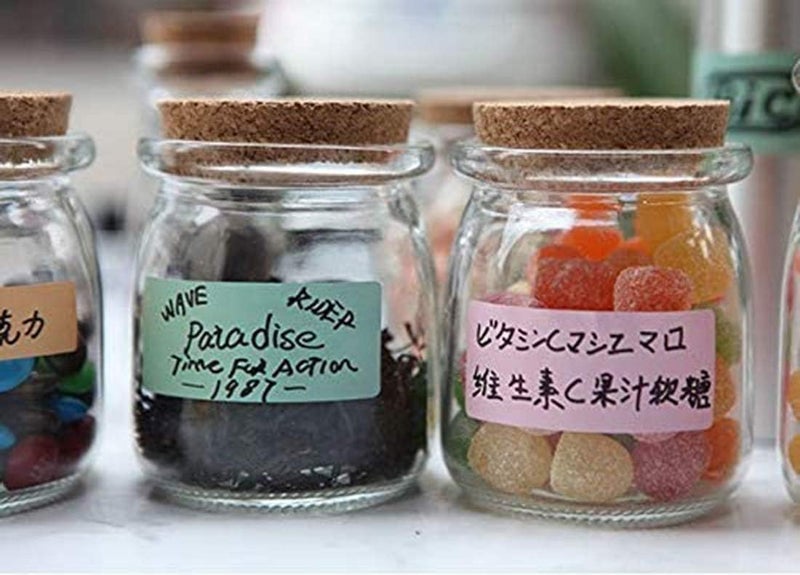 شواي ملصقات أسماء لزجاجات الأطفال - 110 ملصقات أسماء ذاتية اللصق مقاومة للماء لزجاجات الأطفال والأكواب، موردو لوازم المدارس، زجاجات الزيوت العطرية، حاويات التخزين - Image 3