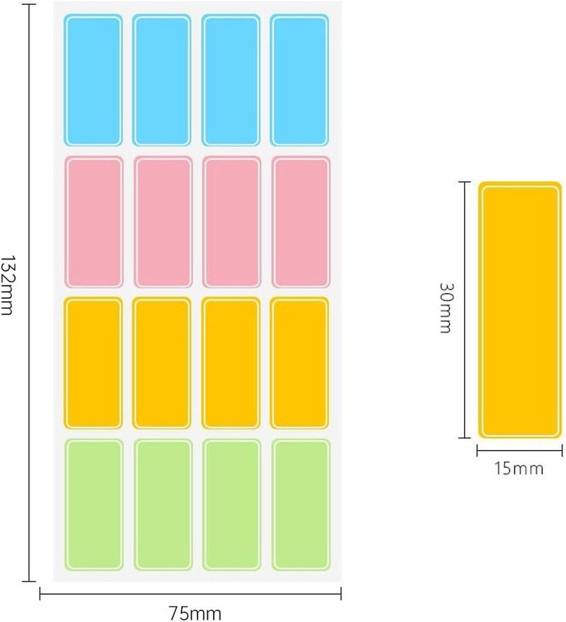 شواي ملصقات أسماء لزجاجات الأطفال - 110 ملصقات أسماء ذاتية اللصق مقاومة للماء لزجاجات الأطفال والأكواب، موردو لوازم المدارس، زجاجات الزيوت العطرية، حاويات التخزين - Image 5