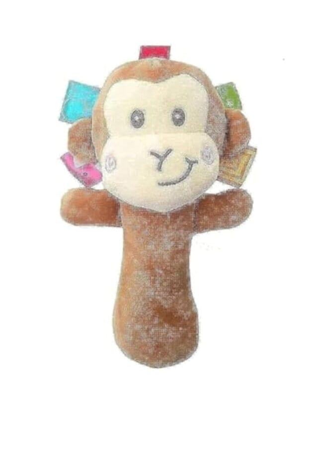 Generic - Generic Fabric Soft Monkey Toy For Kids - Multi Color - Image 1