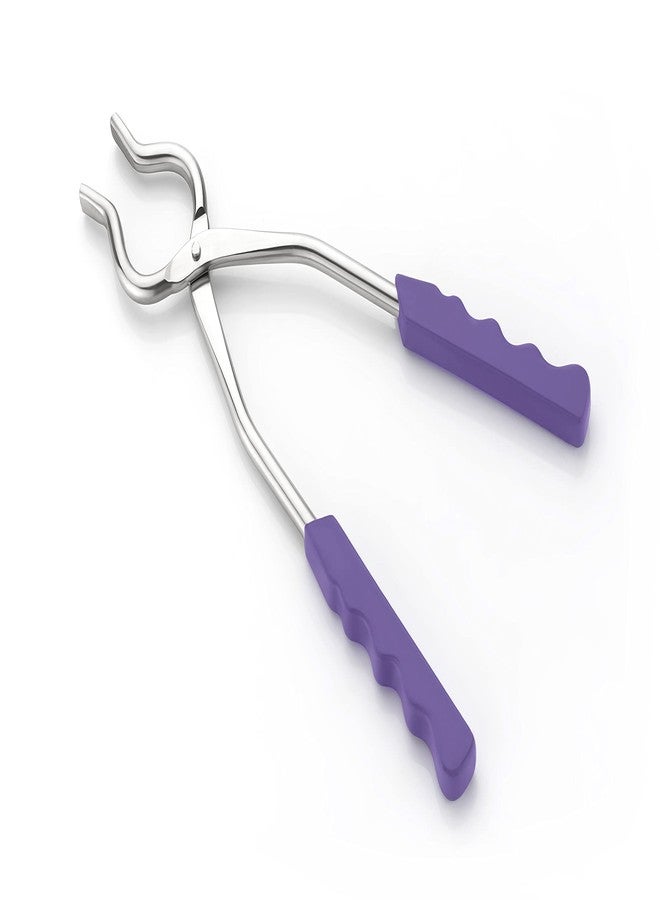 Happi Enterprise Pincers for Kitchen sandasi/pakkad/sansi/Pincers for Cooking S.S Plastic Handle - Image 2
