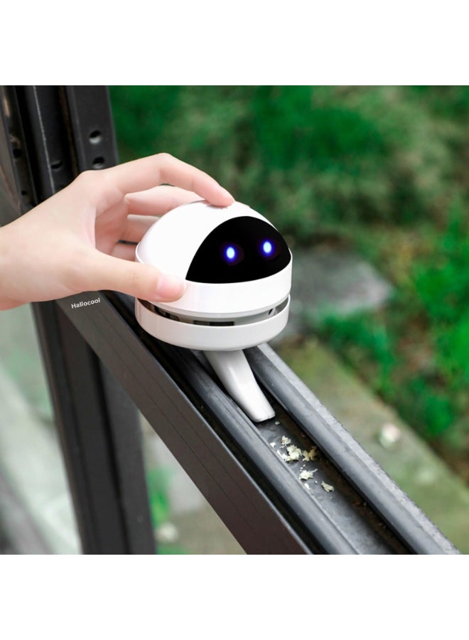 general Desktop Vacuum Cleaner Mini Desk Vacuum Cleaner Portable Dust Crumb Sweeper Cute USB Vacuum for Picking up Crumbs Eraser Crumbs Pet Hairs Flakes Tiny Items on Desk Tabletop Keyboard - Image 5