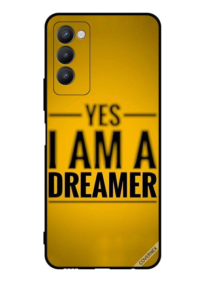 Covernex Protective Case Cover For Tecno Camon18 Plus Yes I Am A Dreamer  - Image 1