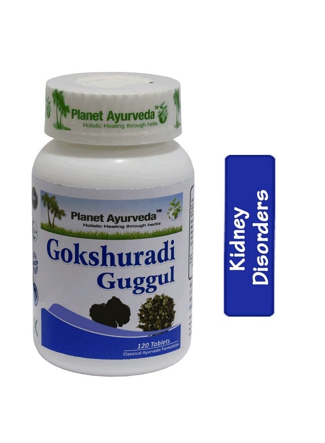 Planet Ayurveda Gokshuradi Tablets for Kidney Health- 120 Tablets - Image 1