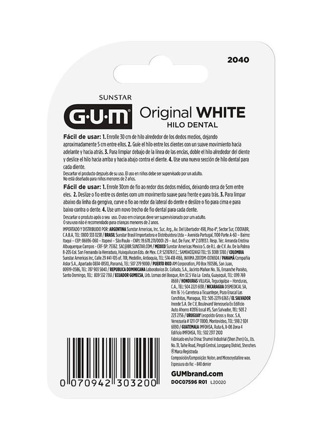 Gum Original White Dental Floss- 30M - Image 2