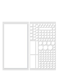 Excefore Light Blocking Stickers, Light Dimming LED Filters, LED Covers Blackout Dimming Light 50% ~ 80% for Routers Baby Monitors Routers Clocks Electrical Appliances (2Sheets = 1 Cut Out + 1 Uncut)  - Image 1