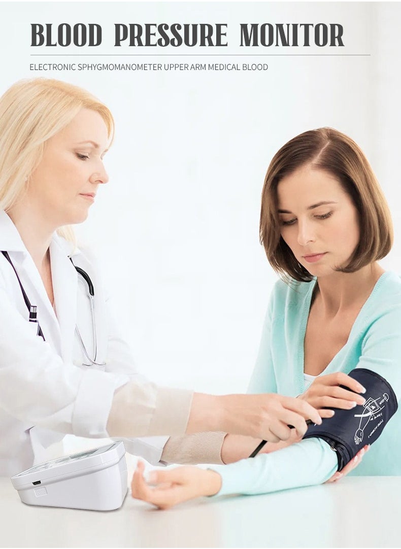 Generic - 1 set of blood pressure monitor with LCD digital display/upper arm measurement blood pressure monitor - Image 1