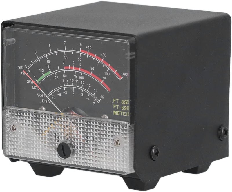 ويوبلز مقياس طاقة نسبة الموجة الموقوفة (SWR) - شاشة استقبال خارجية - غطاء معدني للمكونات الإلكترونية FT-57 FT-97 (أسود) - Image 4