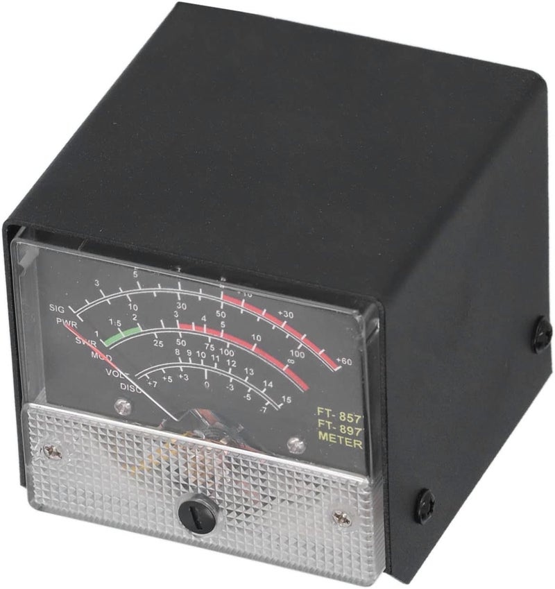 ويوبلز مقياس طاقة نسبة الموجة الموقوفة (SWR) - شاشة استقبال خارجية - غطاء معدني للمكونات الإلكترونية FT-57 FT-97 (أسود) - Image 5