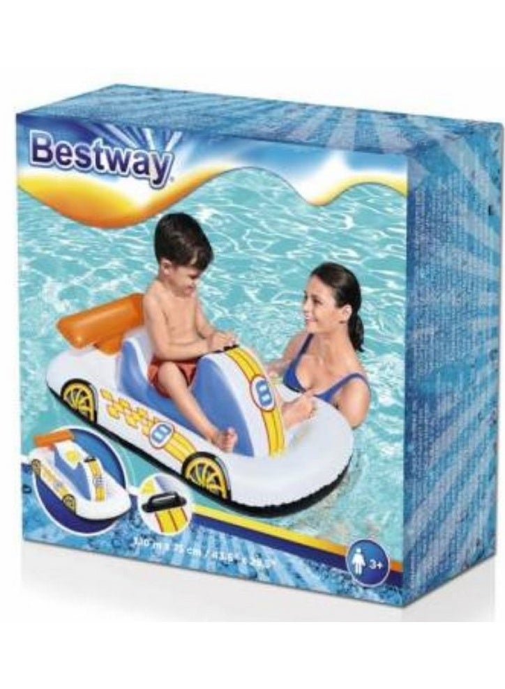 Bestway Sports Car Kids Ride On Pool Float - Image 1