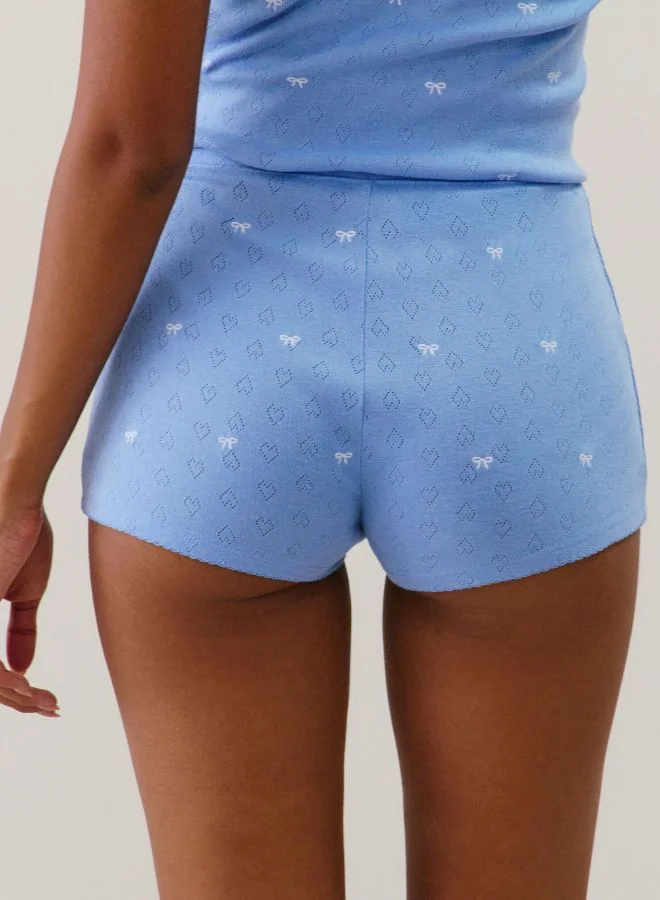 UNDIZ Pointelle shorts