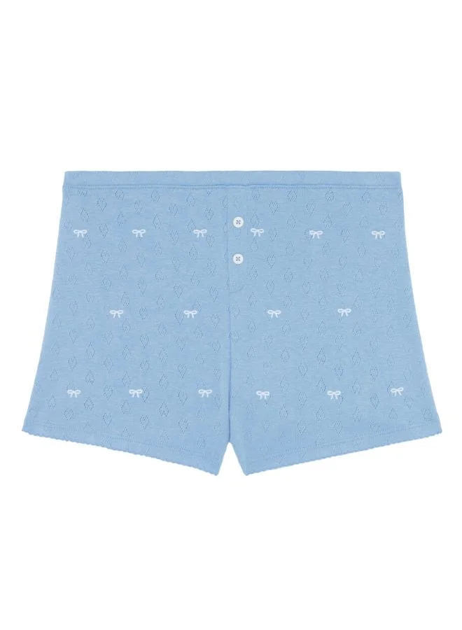 UNDIZ Pointelle shorts