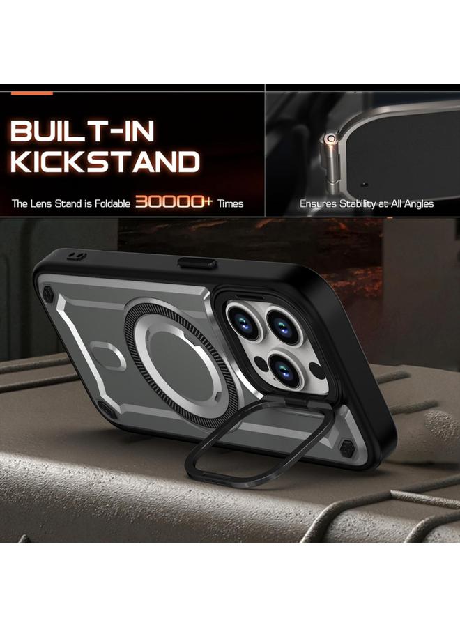 اس-توب حافظة لهاتف iPhone 14 Pro MagSafe PC مع حامل عدسة - Image 4