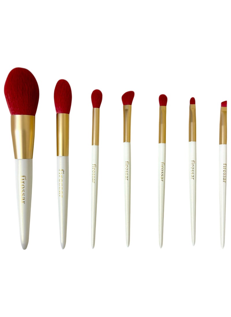 Generic 7-Piece Professional Makeup Brush Set  - Image 1