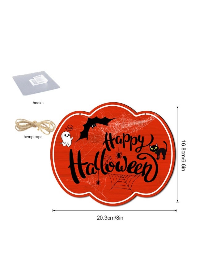 NIBEMINENT Halloween Wooden Ornaments - Perfect Set of Mummies, Bats, and Ghosts