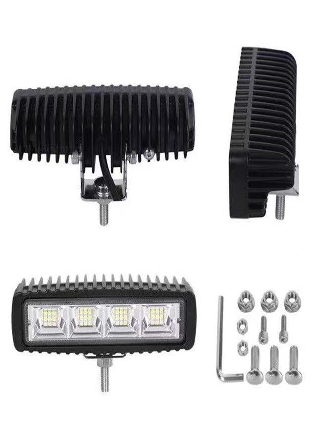 MUNTAQI 36W Led Work Spot Light Bar Car Spot Beam Slim Driving Lamp 12V Waterproof for Car Truck Boat SUV ATV 4WD Offroad - Image 3