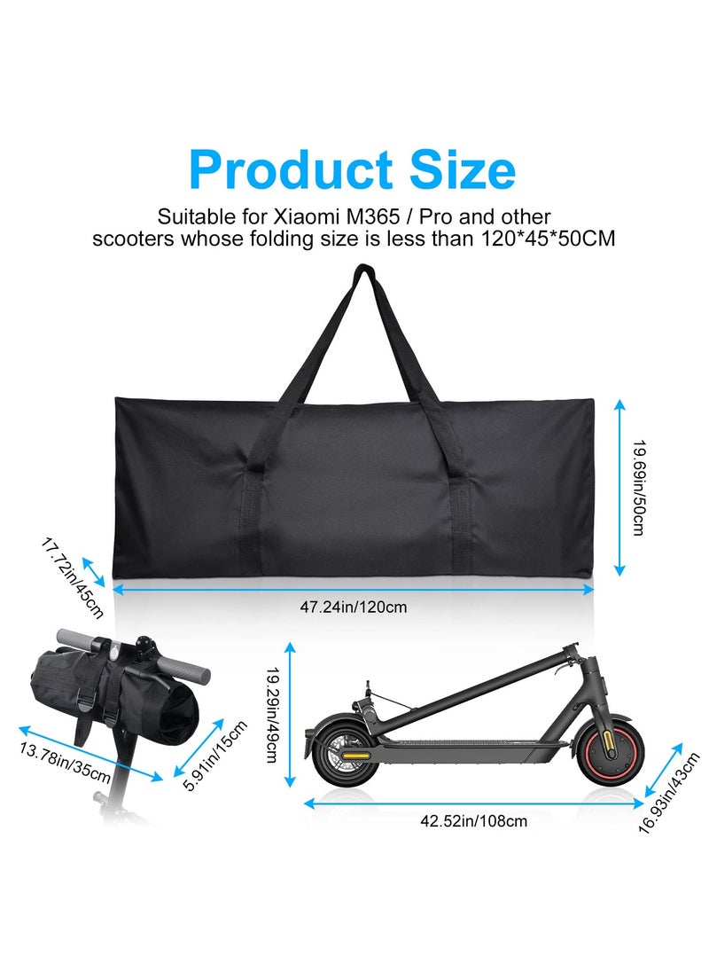 SYOSI - Electric Scooter Carry Bag For Xiaomi M365/1S/Pro, Electric Scooter Storage Bag E-Scooter Folding Bike Transport Case Compatible With Xiaomi M365/1S/Pro - Image 1