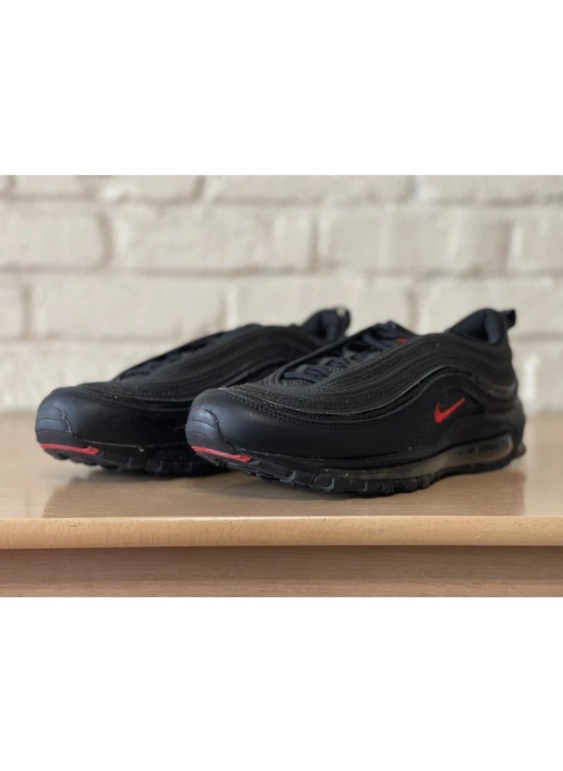Nike - Nike Air Max 97 Shoes for Men - Black/ Red - Image 1