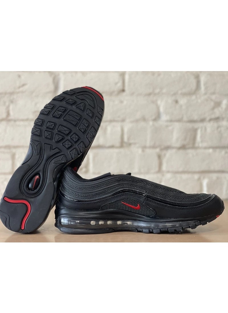 Nike - Nike Air Max 97 Shoes for Men - Black/ Red - Image 1