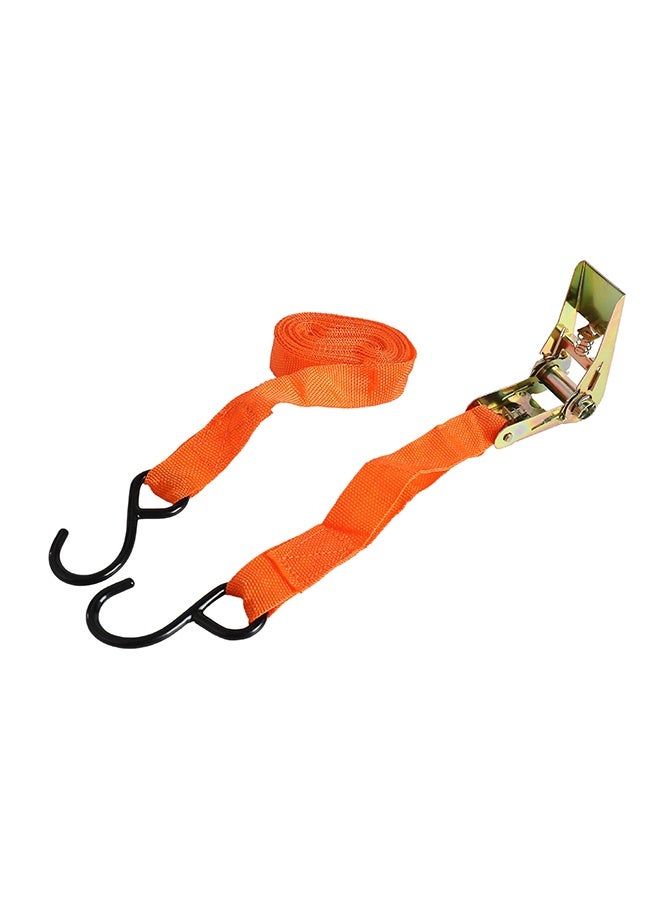 LAWAZIM Ratchet Strap - 6m - Ratchet Tie Down Straps, Adjustable Cargo Lashing Belts with S-Hooks and Cam Buckle, Quick Release - Ideal for Securing Loads, Cars, Roof Racks, and Moving - Image 1