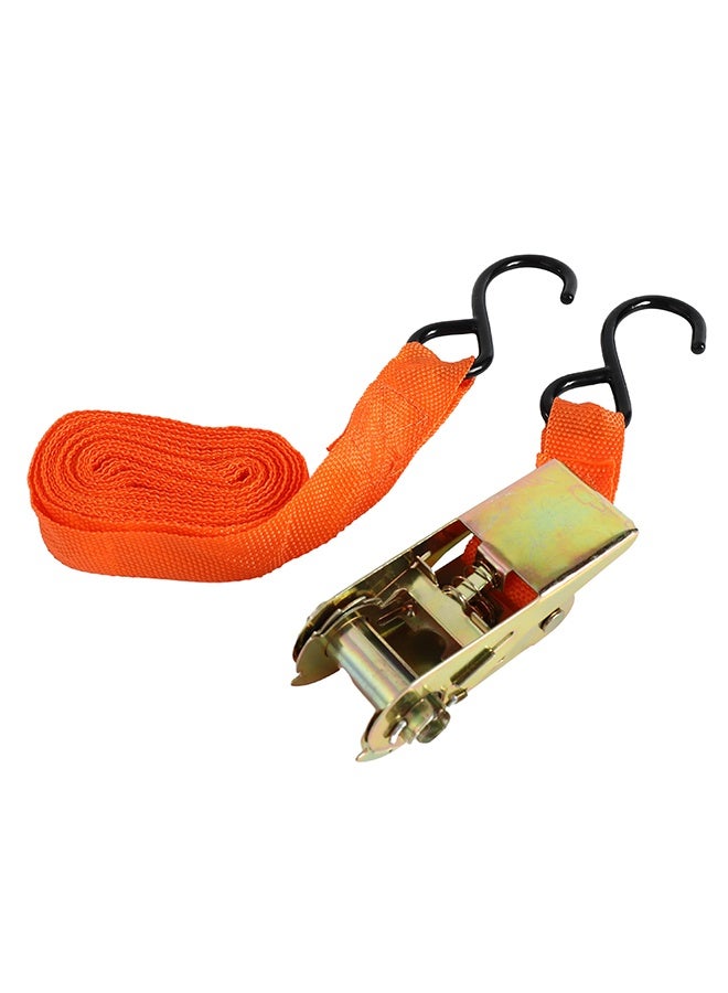 LAWAZIM Ratchet Strap - 6m - Ratchet Tie Down Straps, Adjustable Cargo Lashing Belts with S-Hooks and Cam Buckle, Quick Release - Ideal for Securing Loads, Cars, Roof Racks, and Moving - Image 2