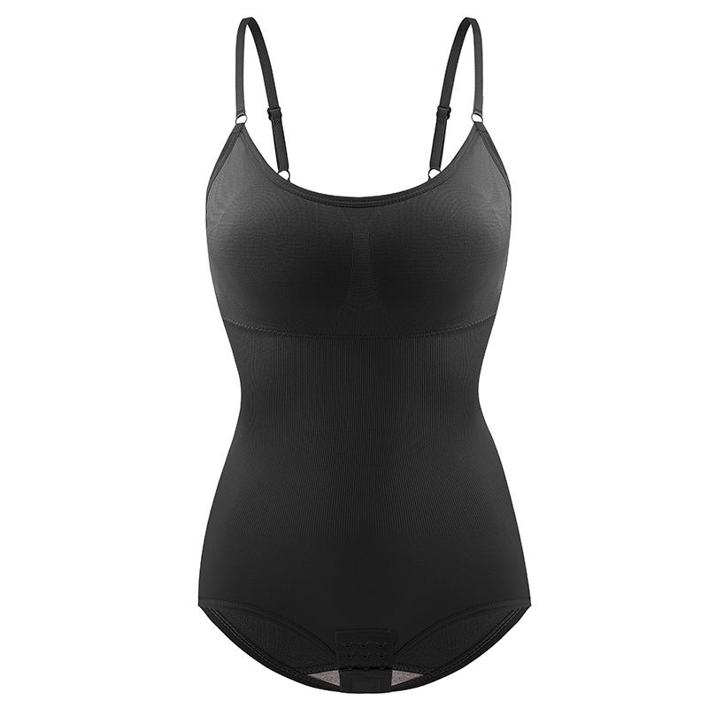 [With Breast Pad] Upgraded Version Of Body-Shaping One-Piece Tummy-Tightening Butt-Lifting Corset, Tight-Fitting Suspender-Shaping Slimming Bodysuit - Image 1