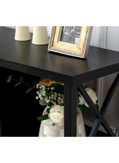 Chulovs 154*41*62cm TV Stand for TV up to 55 Inches, TV Multimedia Centers, TV Cabinet with Open Storage, TV Console Unit with Shelving for Living Room, Entertainment Room, black  - Image 5
