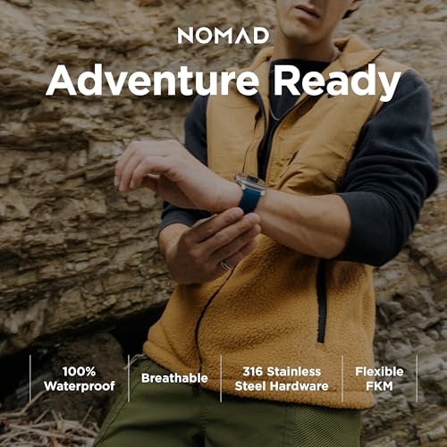NOMAD حزام NOMAD المتين لساعات آبل - 45/49 مم أزرق أطلنطي - Image 3