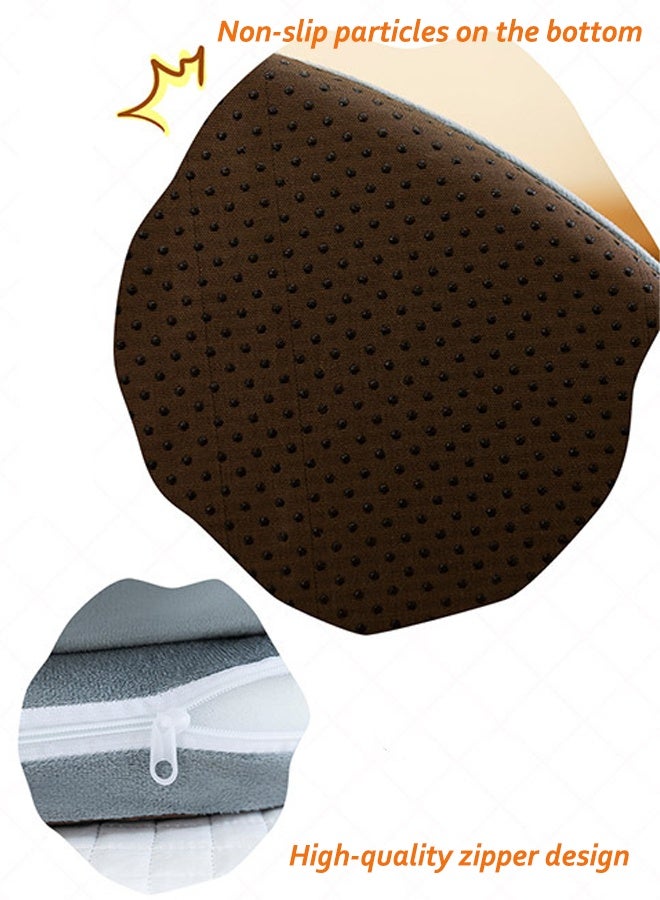 Aissiora Baby Sitting Chair, Baby Sofa, Baby Support Seat, Learning Sitting Chair, Soft Plush Floor Sofa for Baby， Suitable for Boys and Girls - Image 5