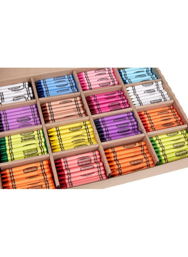Crayola Bulk Crayon Classpack - 800ct (16 Colors), Back to School Supplies, Kids Crayons, Teacher Classroom Must Haves, 3+ - Image 5