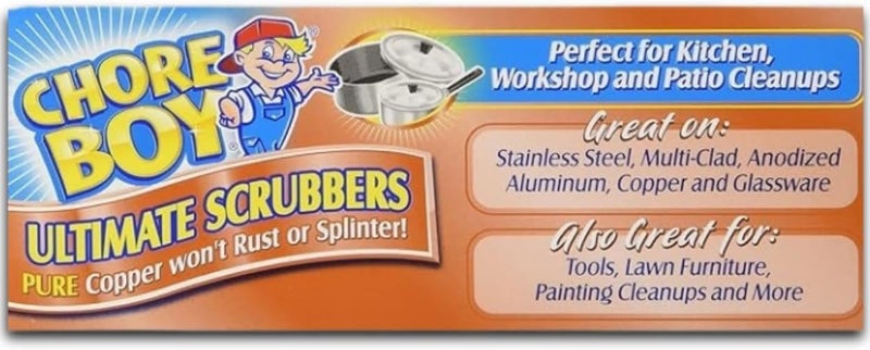 Chore Boy Ultimate Copper Scouring Pads - 2 Count - Image 3