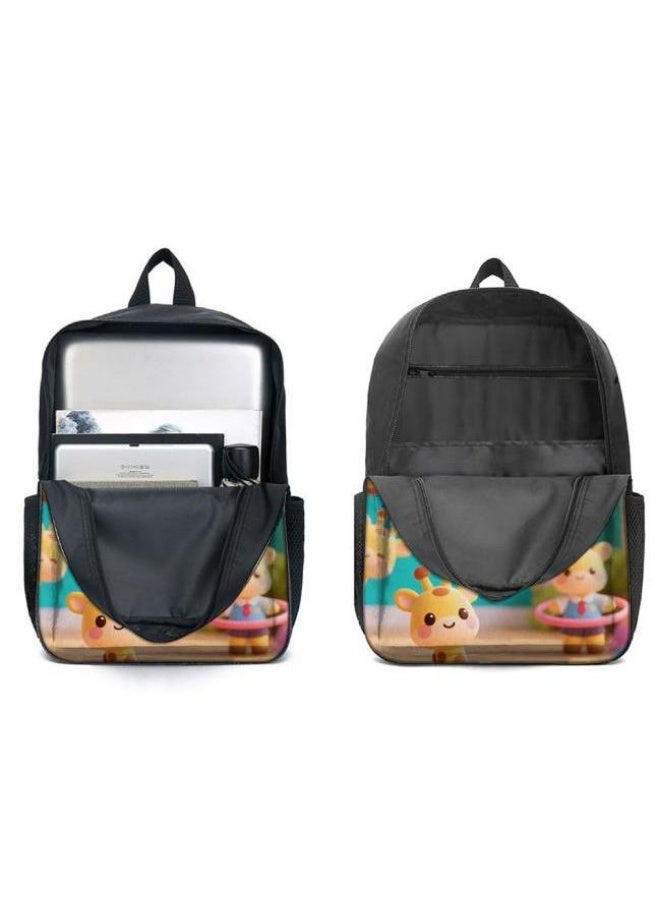 Bright Li Fire Unlock the new fashion of childish fun! Three-piece set of bags, cartoon elements for children and teenagers (students, children, friends' outings, mountain climbing, schooling, etc. can be used) - 40 - Image 4