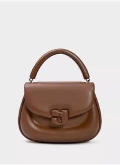 Kuno KUNOGIGI  multi-color top layer cowhide genuine leather bag hand-held shoulder bag  - Image 1