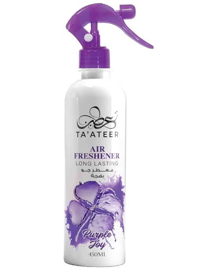 AIR FRESHENER LONG LASTING PURLE JOY 430 ML