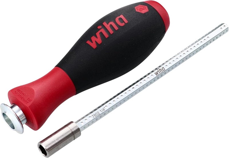 Wiha Wiha 28489 DriveLoc VI Bit Holder with Soft Finish Handle and 14Inch Bit Adapter  - Image 1