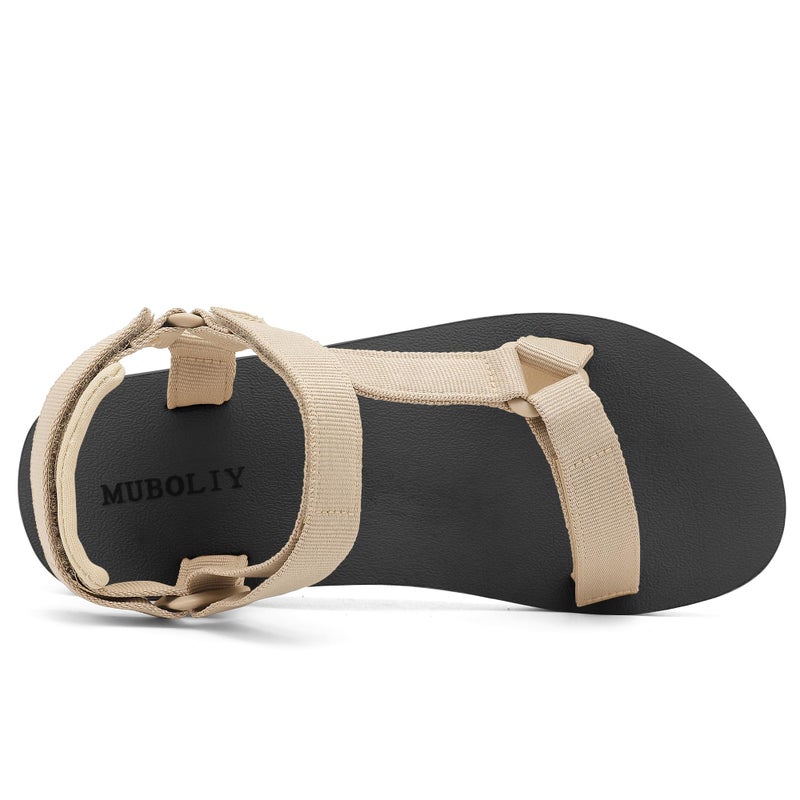 Muboliy Women's Sandals Casual Summer Water Sandals with Arch Support Yoga Mat Insole Outdoor Wadable Sandals - Image 4