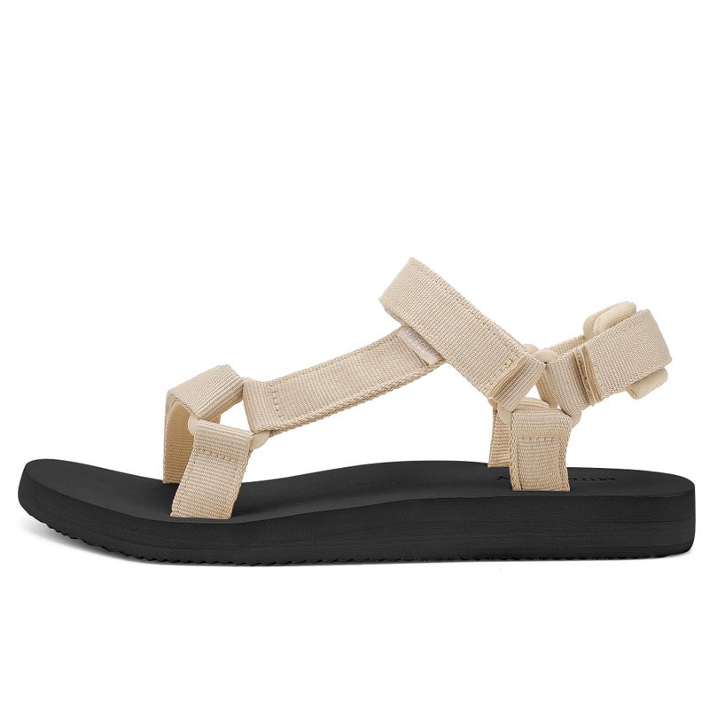 Muboliy Women's Sandals Casual Summer Water Sandals with Arch Support Yoga Mat Insole Outdoor Wadable Sandals - Image 3